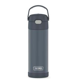 Thermos FUNtainerreg Stainless Steel Insulated Bottle w/Spout 16oz Stone Slate