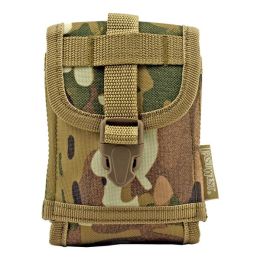 Space Force Tactical MOLLE Cell Phone Tech Pouch Carrier Vest Attachment Woodland Multicam