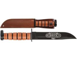 KA BAR Dogs Head 120th Anniversary Fixed 7 in Blk Bld Lthr