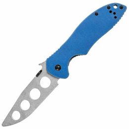 Kershaw E Train CQC 6T Trainer 325 in Blade Blue G10 Handle