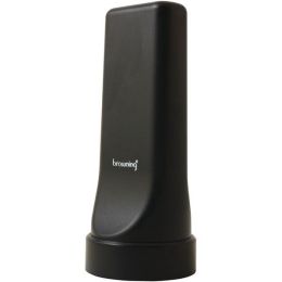 Browning BR 2430 Wide Band 4G/3G LTE Wi Fi High Gain Low Profile Cellular Antenna with NMO Mounting 5 1/2 Inch Tall