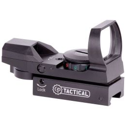 CenterPoint Red/Green 34mm Multi Reticle Reflex Sight with 4 Reticle Patterns