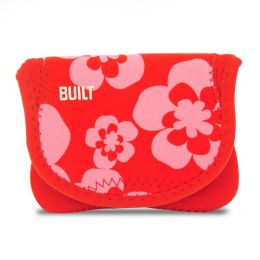 BUILT Neoprene Compact Camera Envelope Summer Bloom Red/Pink